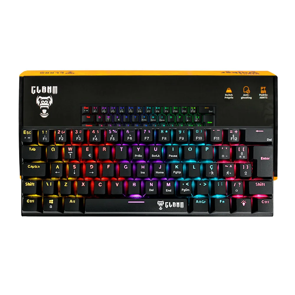 Teclado 60% Night Walker - Clanm
