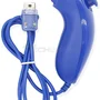 Controle Nunchuk Para Nintendo Wii E Nintendo Wii U Azul Escuro