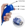 Controle Nunchuk Para Nintendo Wii E Nintendo Wii U Azul Escuro