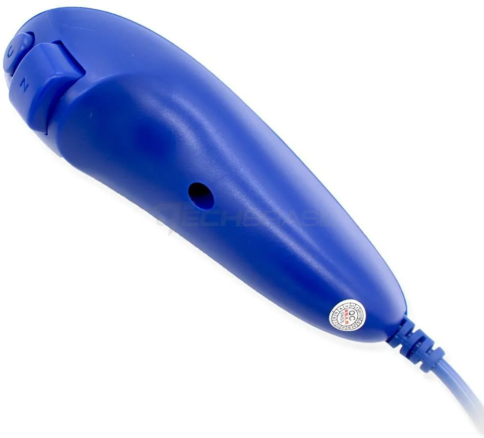 Controle Nunchuk Para Nintendo Wii E Nintendo Wii U Azul Escuro Controle Nunchuk Para Nintendo Wii E Nintendo Wii U Azul Escuro