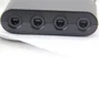 Adaptador De Controle Gamecube Para Nintendo Wii U, Switch E Computador - 4 Portas