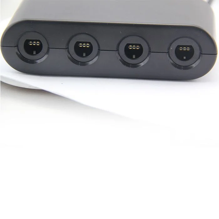 Adaptador De Controle Gamecube Para Nintendo Wii U, Switch E Computador - 4 Portas Adaptador De Controle Gamecube Para Nintendo Wii U, Switch E Computador - 4 Portas