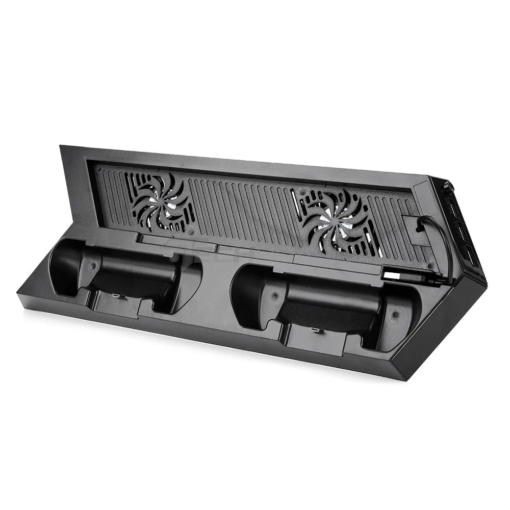 Base Vertical Cooler Para Playstation 4 Fat Carregador 2 Controle Base Vertical Cooler Para Playstation 4 Fat Carregador 2 Controle