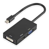 Cabo Adaptador Thunderbolt Mini Displayport X Dvi Vga HDMI Femea