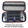 Case Compatível Com Nintendo Switch Com Controle Joypad Linyuvo Encaixado