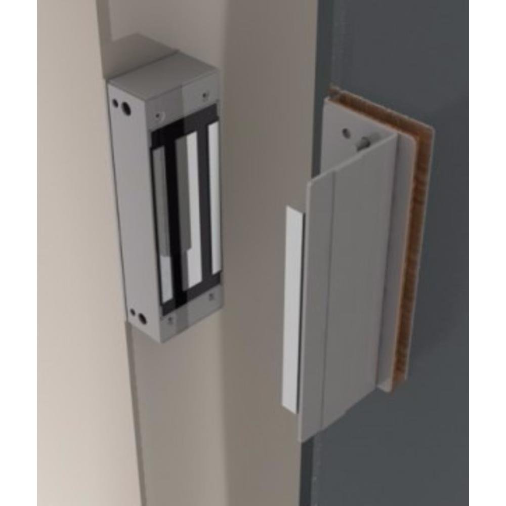 Fechadura Eletroímã 12v Kt 753 12vcc Inox Fs150 Automatiza