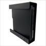 Suporte Parede Console Playstation 3 Super Slim - Ps3 Super Slim - Material Acrílico Preto