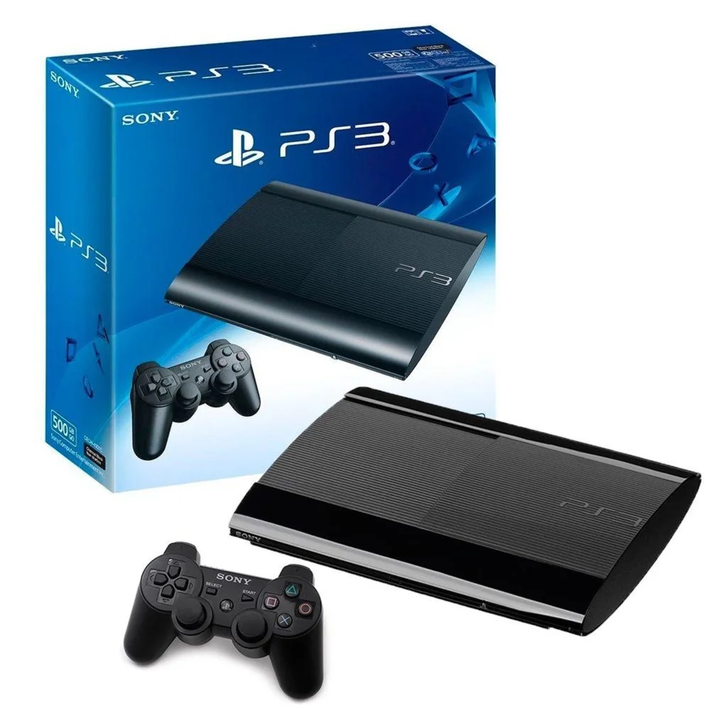 PlayStation3 - PS3 500GB コントローラー2個付 KaBuM Aperte o K e evolua em Tecnologia e Games