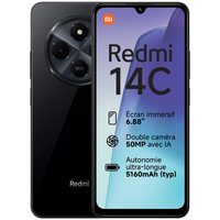 Smartphone Xiaomi Redmi 14c Br  4+4gb Ram Virtual + 256gb, Preto (cx401pre)