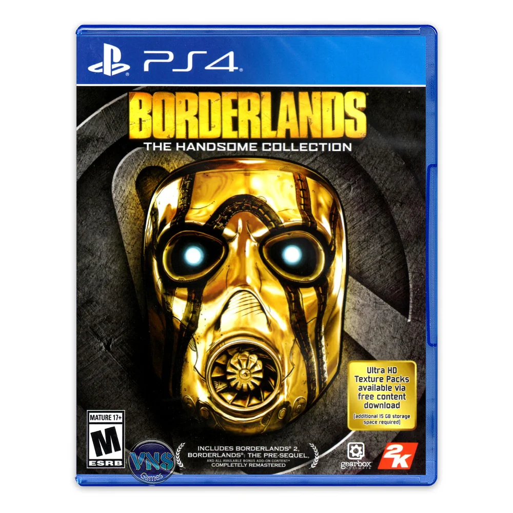 Borderlands The Handsome Collection - Ps4 - Mídia Física Borderlands The Handsome Collection - Ps4 - Mídia Física