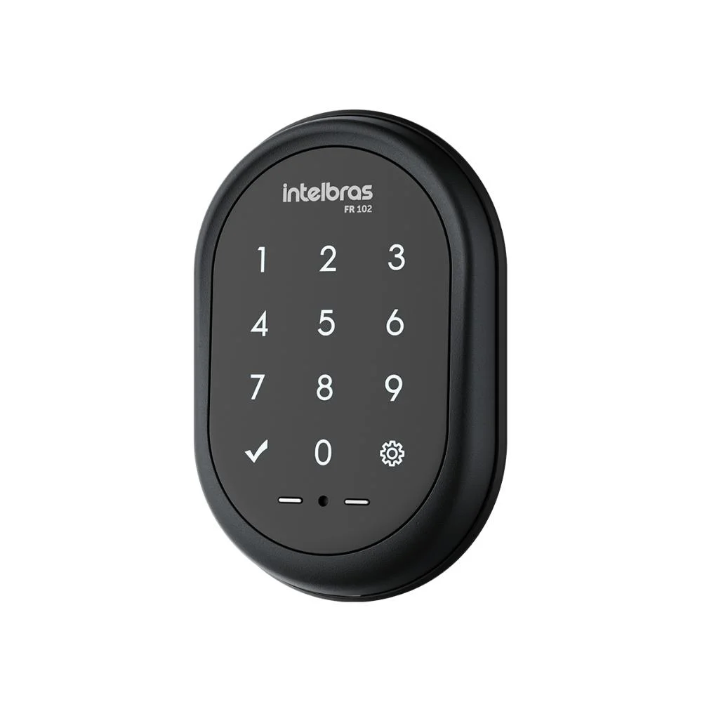Fechadura Digital De Sobrepor Fr 102 Preto Intelbras