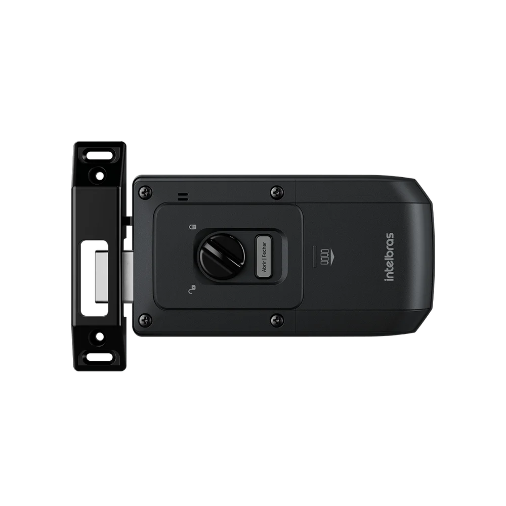 Fechadura Digital De Sobrepor Fr 102 Preto Intelbras