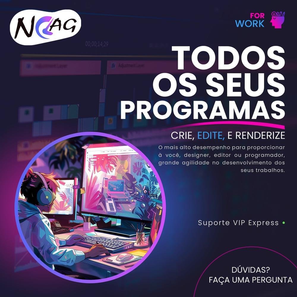PC Gamer Computador Completo Nolag Amd Ryzen 5 7600, GeForce RTX 3080, 16gb Ddr5, SSD 1TB Nvme, Gabinete RGB - view 3