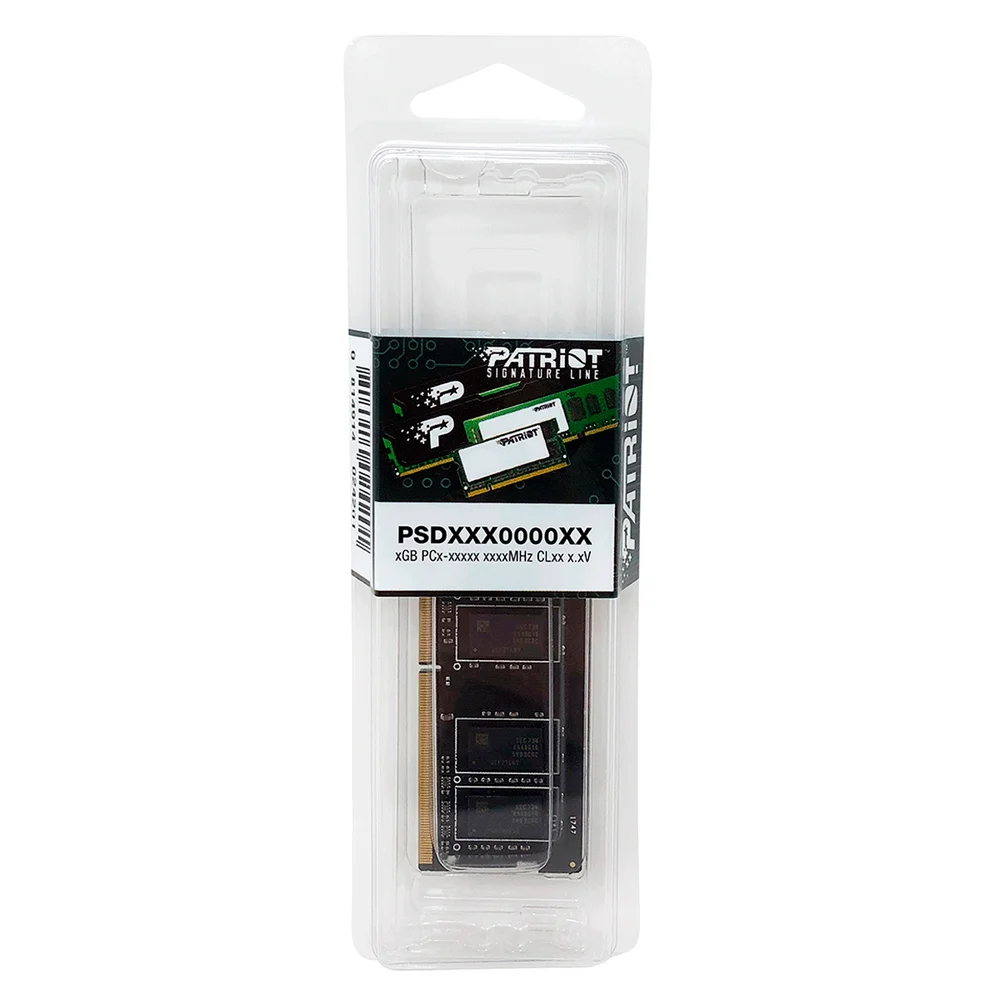 Memória Para Notebook Patriot Signature Line 8GB, Ddr4, 2666mhz, Cl19, 1.2v - Psd48g26662s