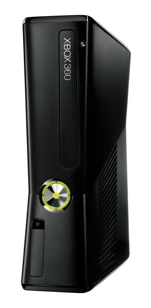 XBOX 360 Slim 250gb 2 Controles Standard Preto XBOX 360 Slim 250gb 2 Controles Standard Preto