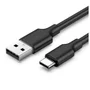 Cabo De Dados Ugreen Us287 Usb 2.0 P Usb Tipo C 1.5m Preto.