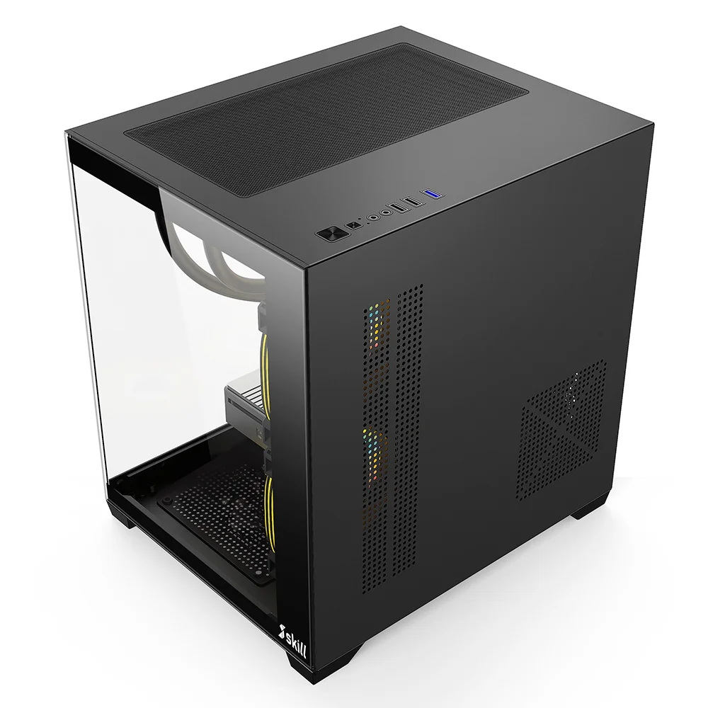 PC Gamer Skill Aquarium, AMD Ryzen 7 5700G, 16GB, Radeon Vega 8, SSD 1TB M.2, Fonte 500w, Preto SKA006 em Campinas - foto 5