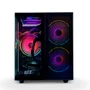 Gabinete Dt3 Hyperflow Black 14139-8 Lateral Vidro M-atx/itx Nao Acompanha Fans U Unica Unica
