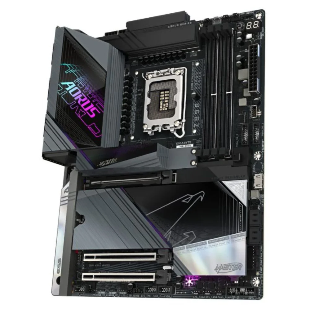 Placa Mãe Gigabyte Z890 Aorus Master Wifi 7 Intel LGA 1851 4xDDR5 Chipset Z890 Atx