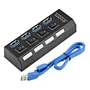 Hub Usb 3.0 4 Portas Chaveado.