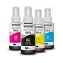 Kit Tinta Epson Original T664 4 Cores 664 L395 L380 L375 L220 L455 - Refil