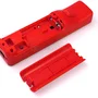 Controle Wii Remote Plus + Nunchuk Para Nintendo Wii E Wii U Vermelho