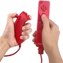 Controle Wii Remote Plus + Nunchuk Para Nintendo Wii E Wii U Vermelho