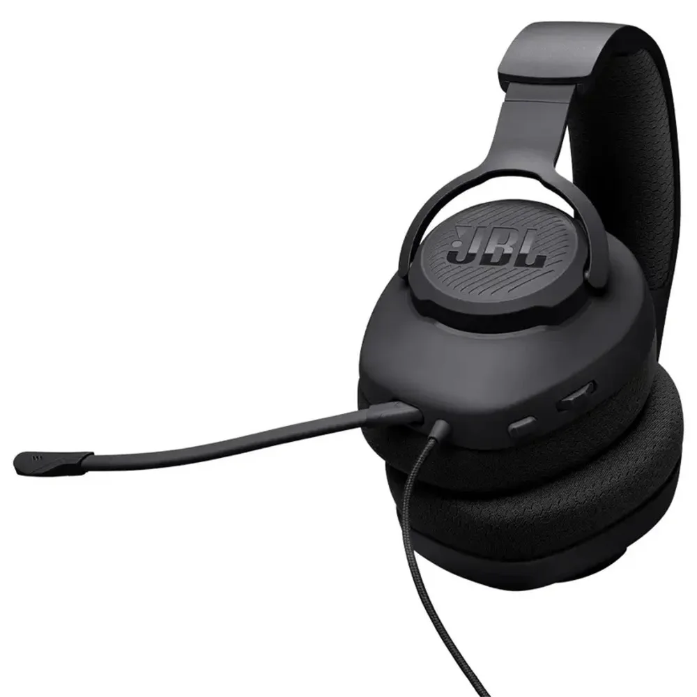 Headset Gamer Jbl Quantum 100 M2, Drivers De 40mm, Microfone, Preto
