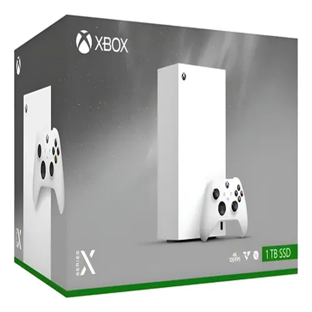 Console XBOX Series X 1TB Microsoft Bivolt - Branco.