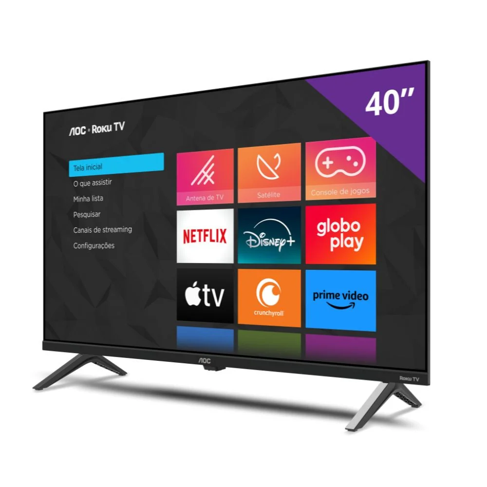 Smart Tv 40 Aoc LED Full Hd Roku Tv - view 4