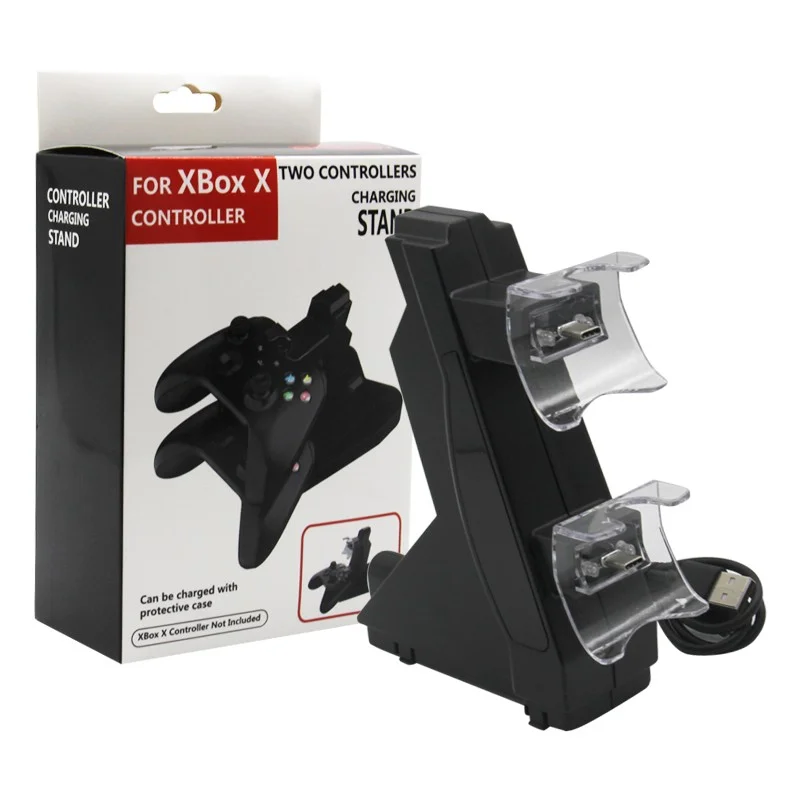 Carregador Duplo Para 2 Controle XBOX Series X Base Suporte Carregador Duplo Para 2 Controle XBOX Series X Base Suporte