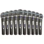 Kit 100 Microfones Dinâmicos Com Fio Tk 22c Onyx