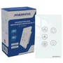 Interruptor Para Ventilador e Exaustor WiFi Nova Digital Controle Remoto E Por Voz