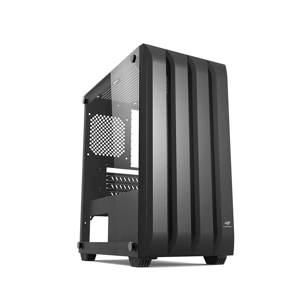 Gabinete Gamer C3tech Mt-g100bk Sem Fonte Preto Gabinete Gamer C3tech Mt-g100bk Sem Fonte Preto