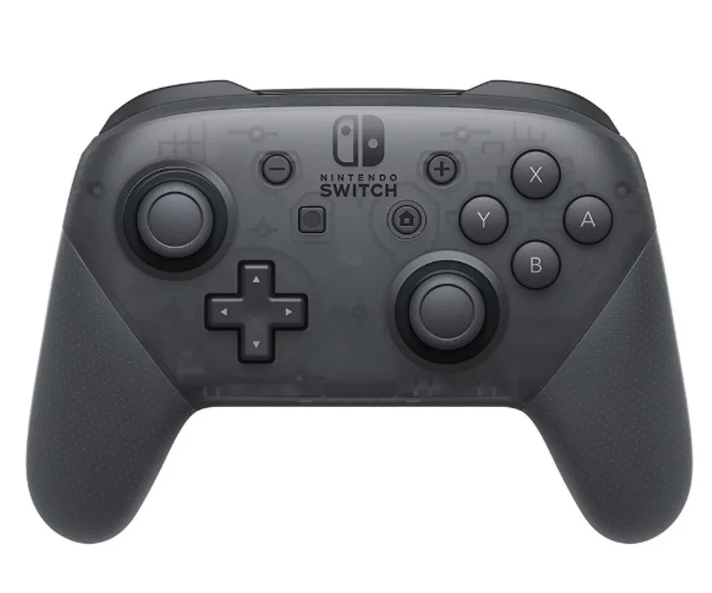 Controle Sem Fio Nintendo Switch Pro Vibração Hd Bluetooth Nfc Cor Preto