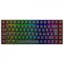 Teclado Gamer Mecânico Redragon Phantom RGB, Usb, Switch Brown, Abnt2, 75%, Preto, K629-RGB (pt-brown)