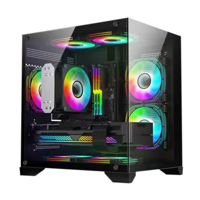 PC Gamer Ryzen 5 5500, Rx 6600, 16gb Ddr4, SSD 480GB, 600w 80 Plus, PCrx002-e