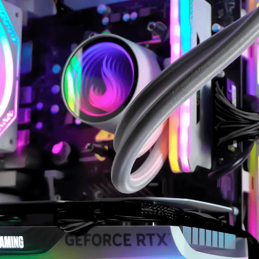 PC Gamer Ryzen 5 5500, RTX 4060, 16gb Ddr4, SSD Nvme 500gb, 600w 80 Plus, Aquapc03-e - view 2