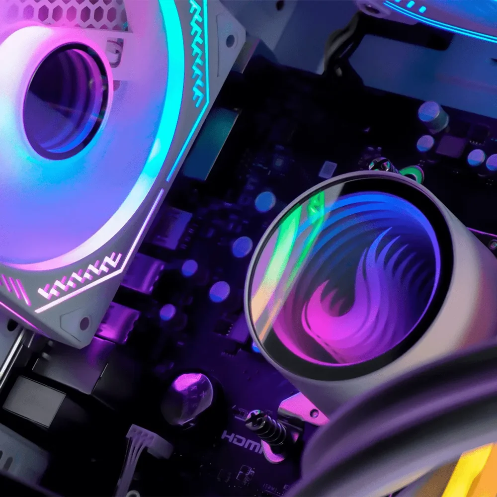 PC Gamer Ryzen 5 5500, RTX 4060, 16gb Ddr4, SSD Nvme 500gb, 600w 80 Plus, Aquapc03-e - view 5