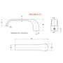 Fechadura Interna 813/37 Roseta Redonda Inox Escovado 40mm Stam