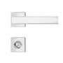 Fechadura Banheiro Aço Inox Mi610 St2 R245 55mm Roseta Cromada Linea Inoxvita Papaiz
