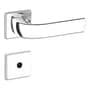 Fechadura Rio Antioxy Banheiro 55mm Roseta 529 I304 M317 Cromado Haga
