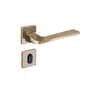Fechadura Ultra Line Externa 4401 Bronze Latonado 40mm Aliança