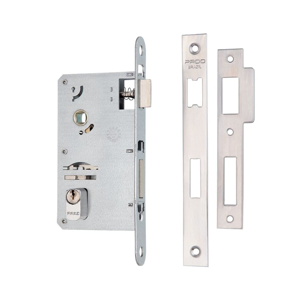 Fechadura Barra Externa 940-55pe Ecoinox Rq2 Ixe Inox Escovado 55mm Pado