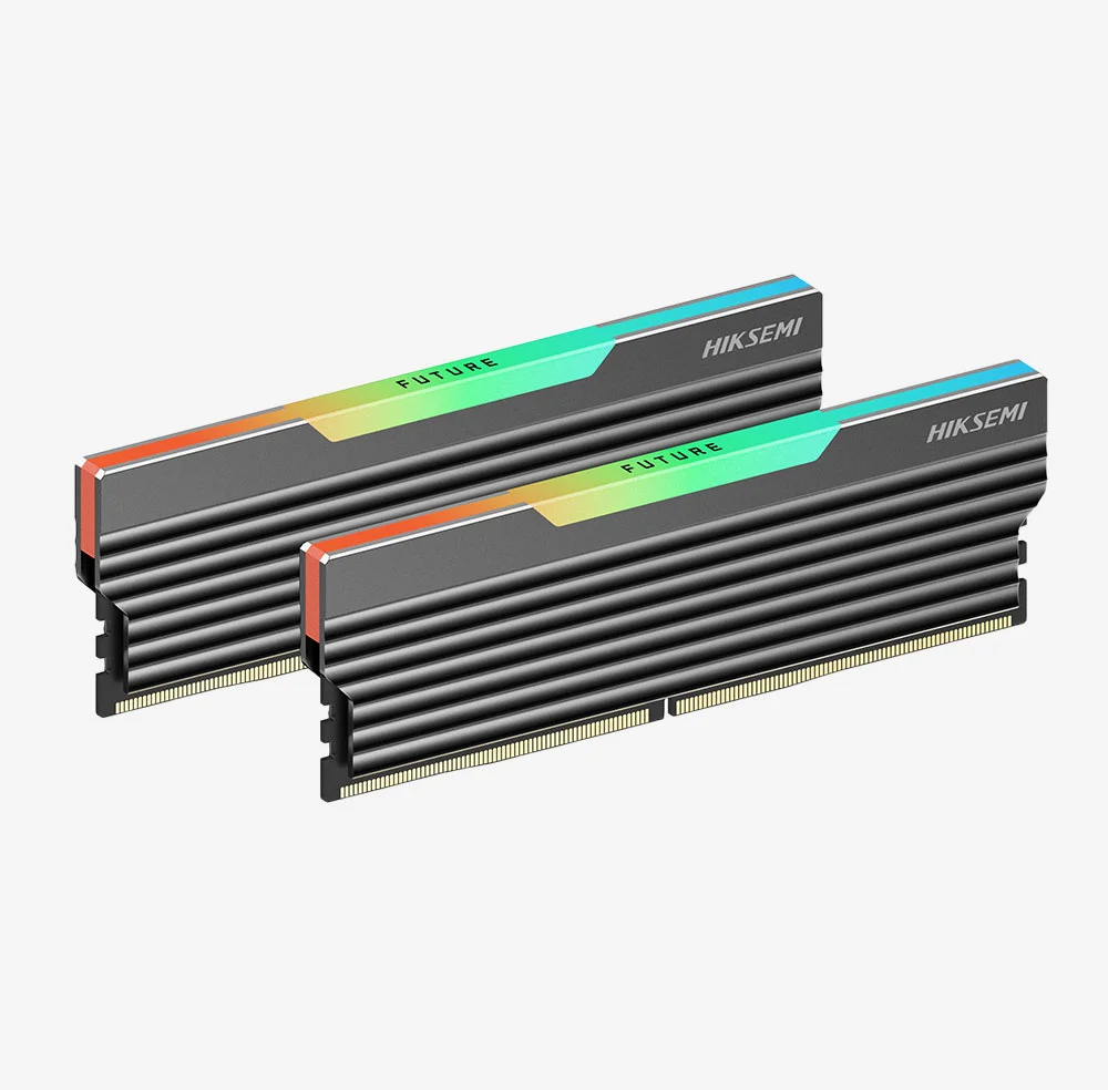 Memória Ram Ddr4 8GB 3200mhz Hiksemi Future RGB Memória Ram Ddr4 8GB 3200mhz Hiksemi Future RGB