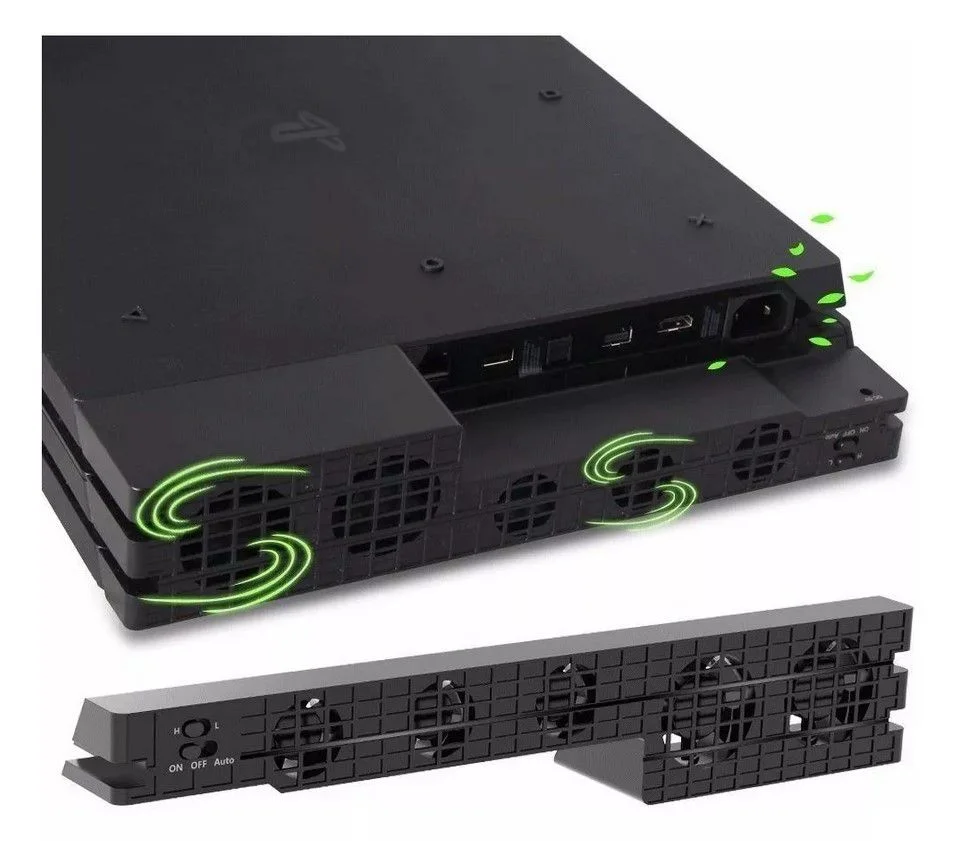 Super Cooler Playstation 4 Pro Exaustor 5 Ventoinhas Ps4 Super Cooler Playstation 4 Pro Exaustor 5 Ventoinhas Ps4