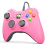 Controle Usb Com Fio Para XBOX 360 Computador Notebook - Rosa