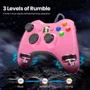 Controle Usb Com Fio Para XBOX 360 Computador Notebook - Rosa