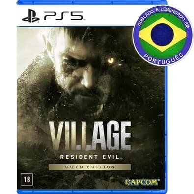 Imagem do produto Resident Evil 8 Village Gold Edition PS5 - Físico em Kabum
