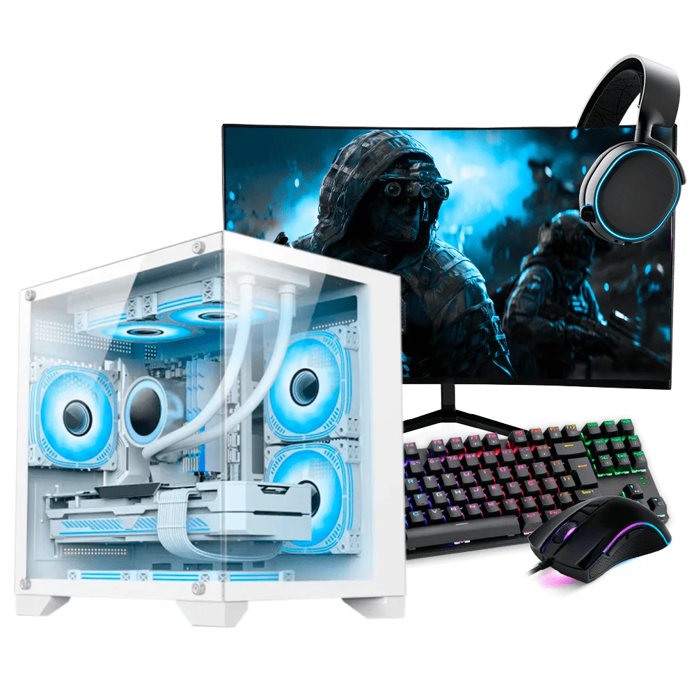 PC Gamer Completo Ryzen 5 5600g, 16gb Ddr4, SSD 480GB, 500w 80 Plus, 6UCY5D2A-E